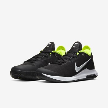 Nike Court Air Max Wildcard - Férfi Teniszcipő - Fekete/Fehér